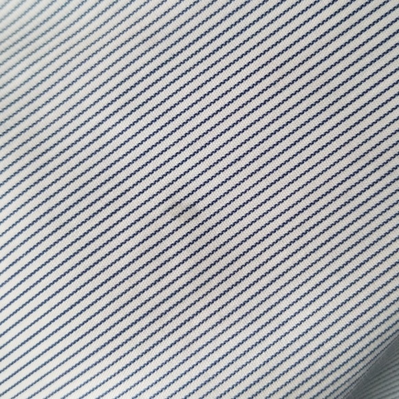 BCBGeneration Striped Fit and Flare Shirt Dress - Picture 5 of 8